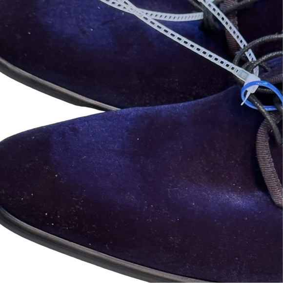 ??? Steve Madden BRYTONN Blue Velvet Oxfords main image 7